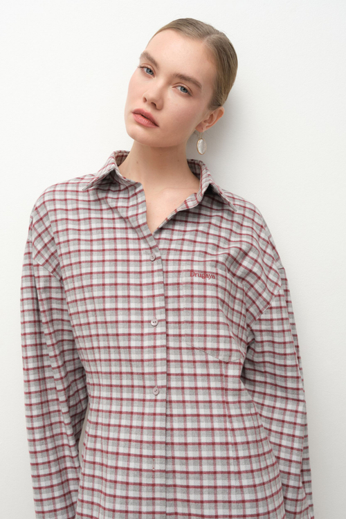Рубашка Drugaya из фланели