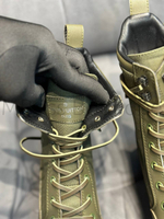 Демисезонные женские ботинки Louis Vuitton desert boot Laureate цвета хаки