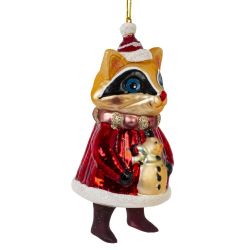 GAEM Украшение новогоднее "Енот", L6,5 W6,5 H13,5 см