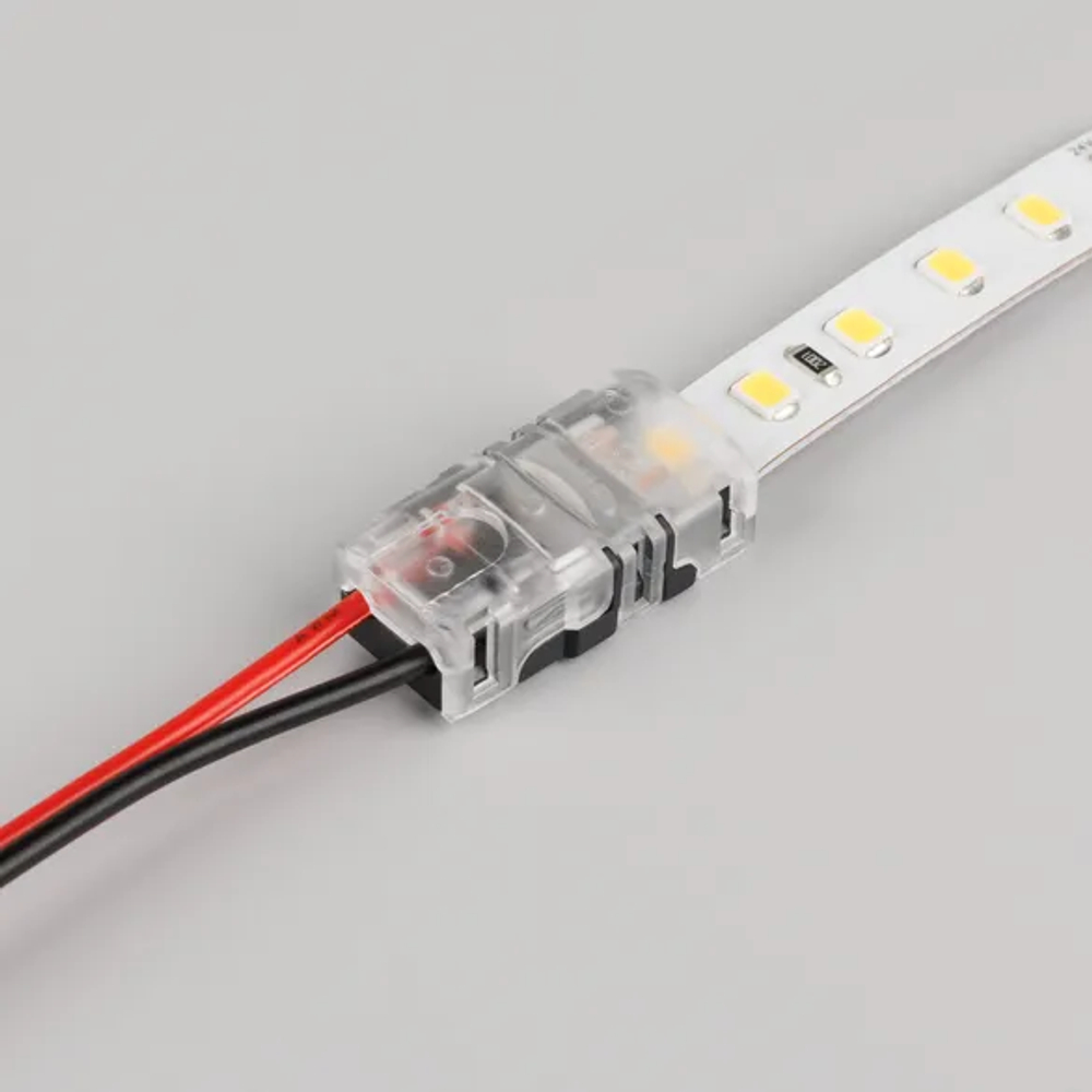 Коннектор HIP-MONO-8mm-2pin-STW-HD (Arlight, Лента-Провод) 042070