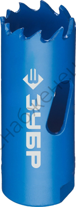 ЗУБР 20 мм, сталь Р6М5, Биметаллическая коронка (29531-020)