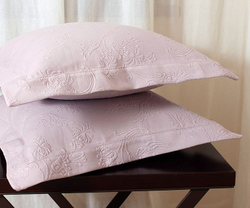 Элитная наволочка декоративная Country с мережкой лаванда от Luxberry