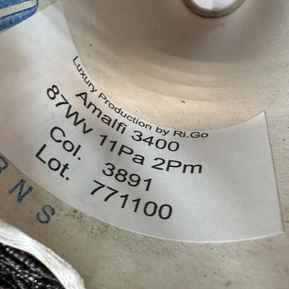 AMALFI - Luxury Production by Ri.Go; 87% меринос, 11% п/а, 2% люрекс; 340м/100гр; col. 3891, цвет: темно-коричневый, серый, медный люрекс; S715