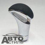 Ручка КПП  декоративная "Coolpart"- AC-141SLBL Silver-Black