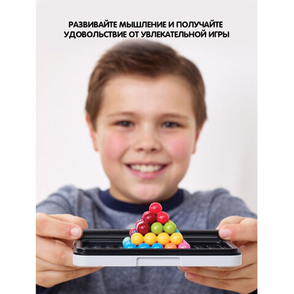 Игра логическая "IQ-Спутник гения", 120 заданий, Smart Games, BONDIBON, ВВ1890