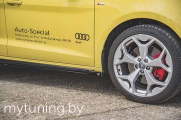 Сплиттеры накладок на пороги для AUDI A1 GB S-Line (18-...)
