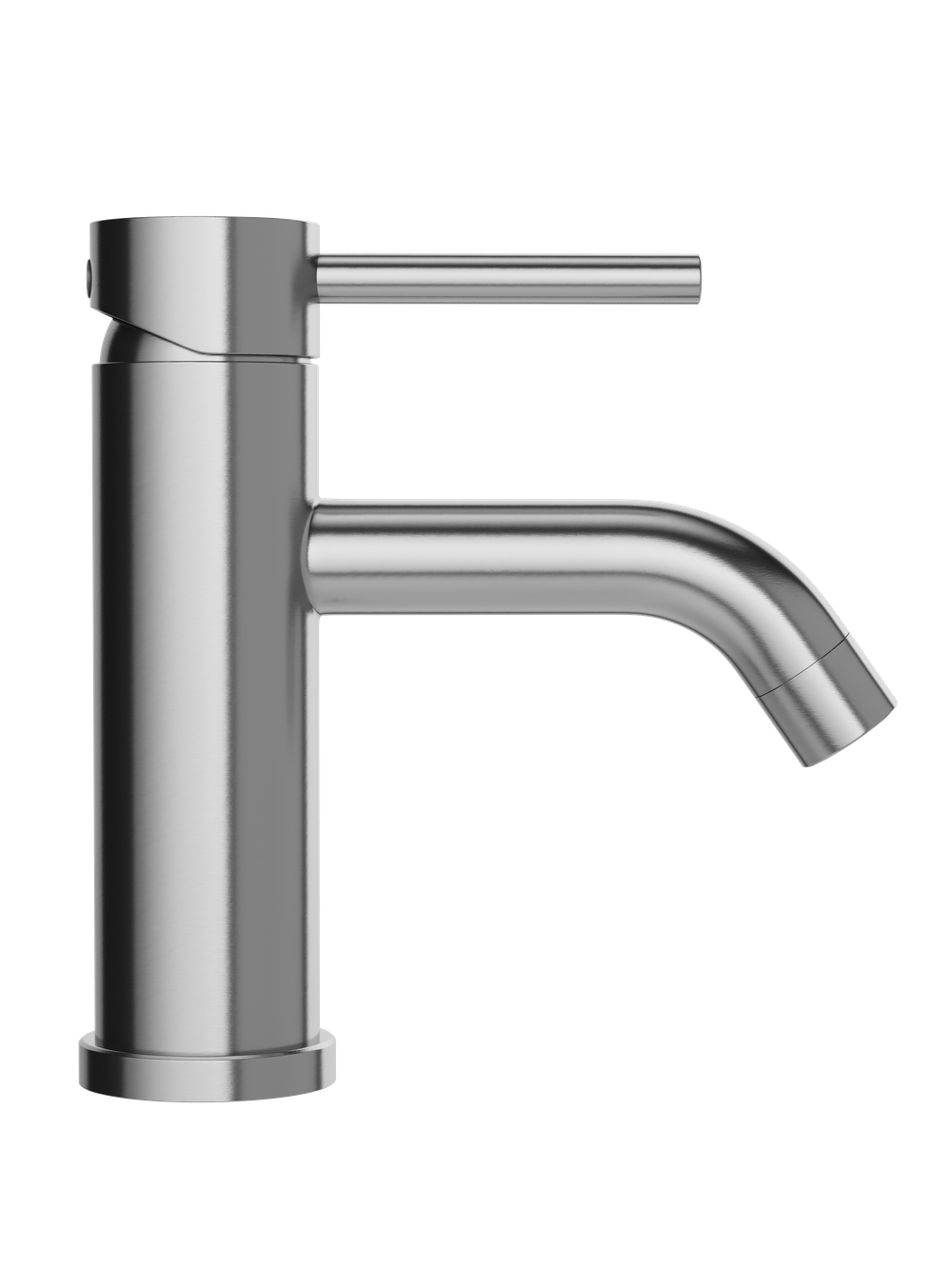 Смеситель для раковины STWORKI Киркенес S45010S сталь