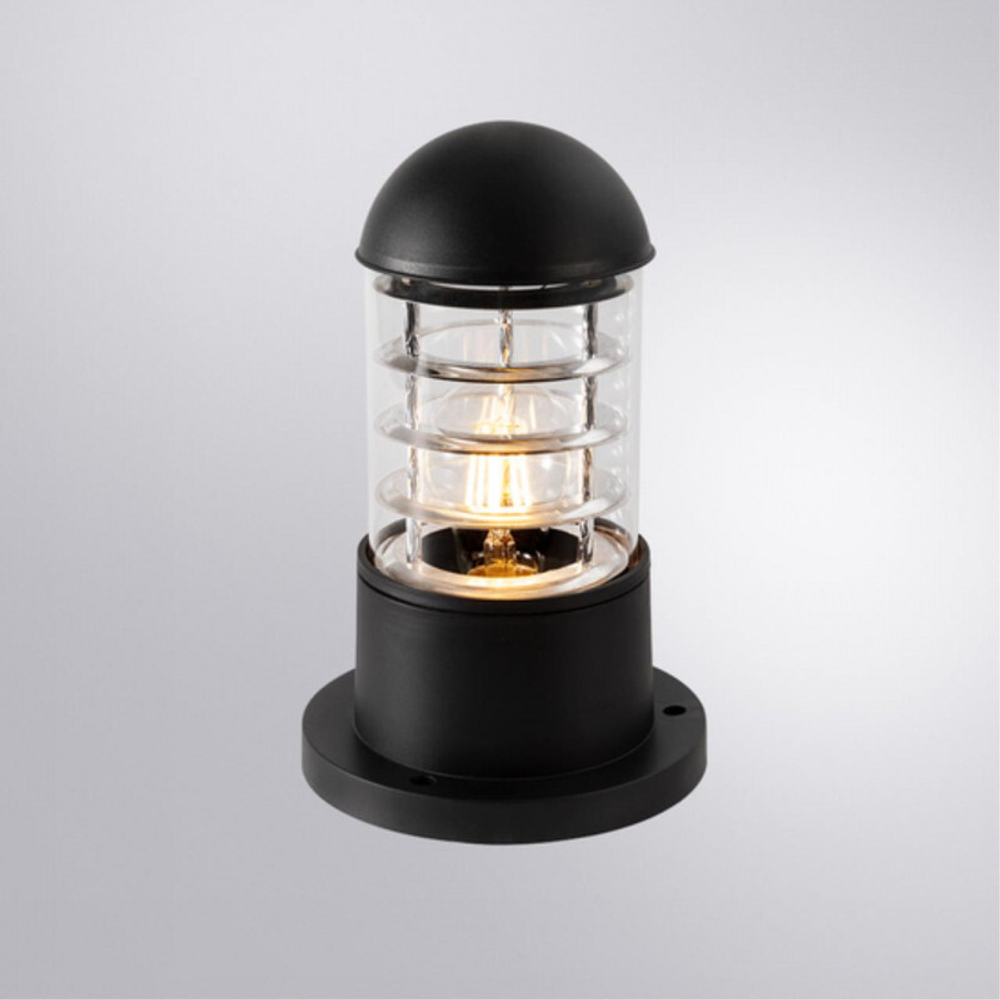 Уличный наземный низкий светильник Arte Lamp A5217FN-1BK