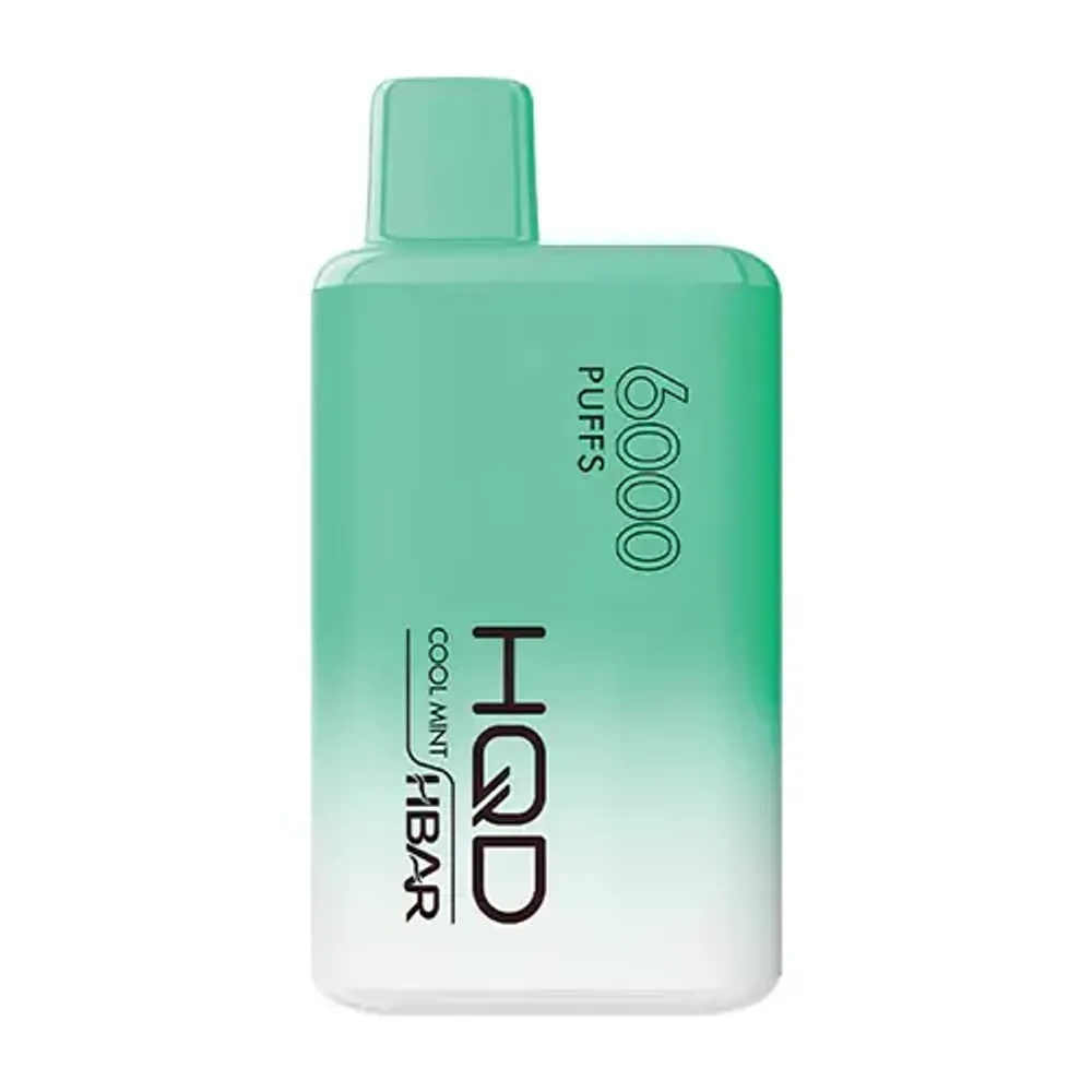 HQD HBAR 6000 - Cool Mint (5% nic)