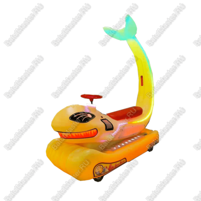 Парковый электромобиль «Подводный Капитан», жёлтый