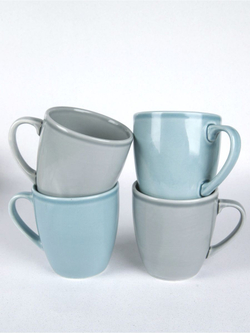 Кружки парные набор Башкирский фарфор, 270 мл, 2 шт, фарфор, цвет, для кофе и чая