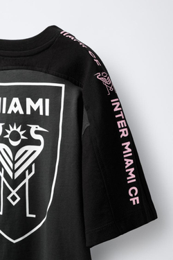 ZARA ФУТБОЛКА INTER MIAMI CF MLS, ЧЕРНЫЙ