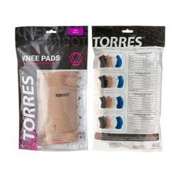 Наколенники спортивные TORRES Light PRL11019S-04, размер S, бежевые