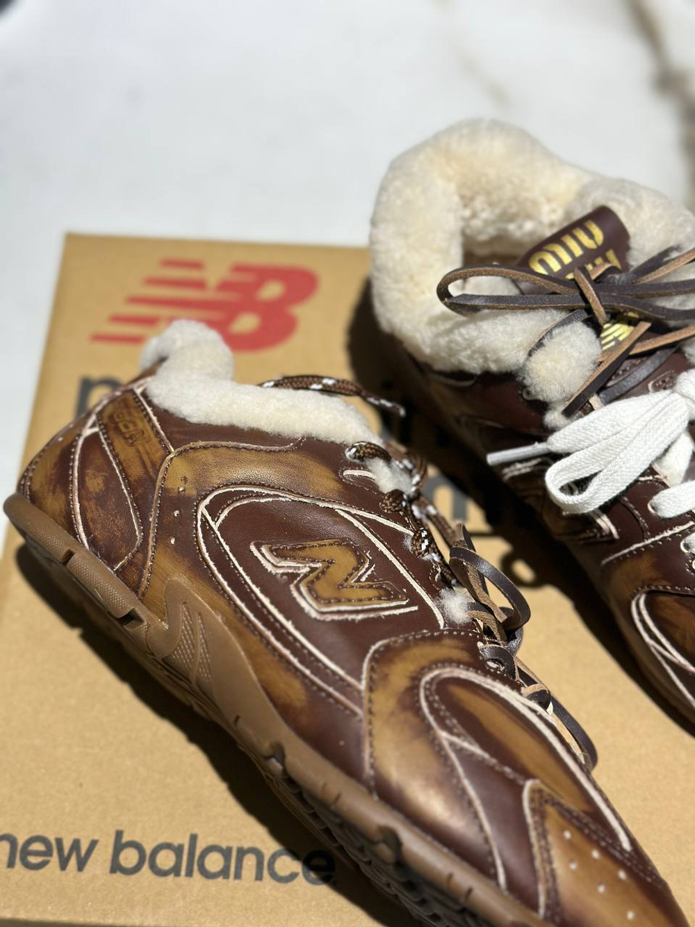 Кроссовки MIU MIU x New Balance