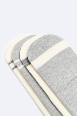 ZARA НАБОР ИЗ ЧЕТЫРЕХ ПАР КОРОТКИХ НОСКОВ, РАЗНОЦВЕТНЫЙ