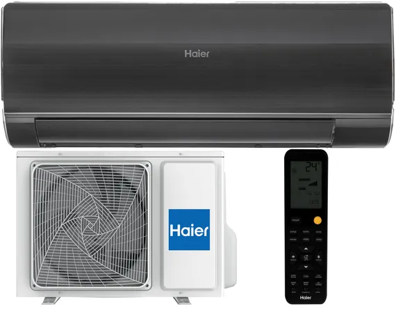 Настенная сплит-система Haier HSU-18HFF103/R3-B/HSU-18HUF103/R3 Flexis On/Off Black (-40С)