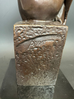 Бронзовая скульптура «Знак Зодиака Телец»