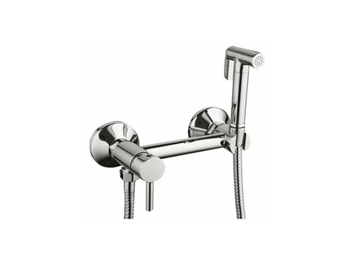 Смеситель с гигиенической лейкой 25k F7503 (хром, латунь)