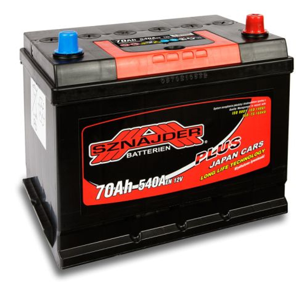 Аккумулятор 70 Sznajder Asia о.п. (57029)