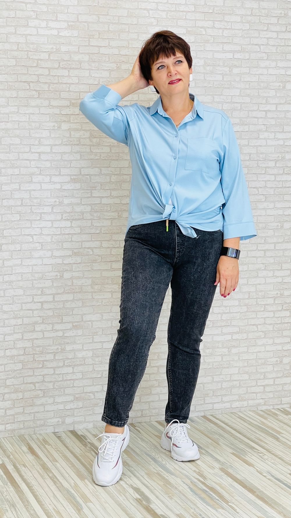 Джинсы МС-2-1721 (тёмно-серый)