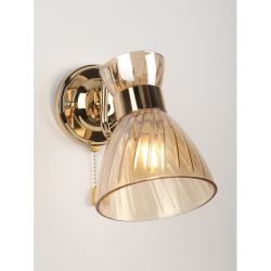 Бра светильник Rivoli Victoria 9183-401 настенный с выключателем 1 х Е27 60 Вт модерн | Rivoli