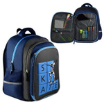 Рюкзак 2 отд. 29х38.5х13.5см, формоуст.спинка "Скейт трюк" (Феникс+)