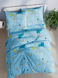 Наволочка 1шт Полисатин Simple House "Кэри" 50x70 см на молнии