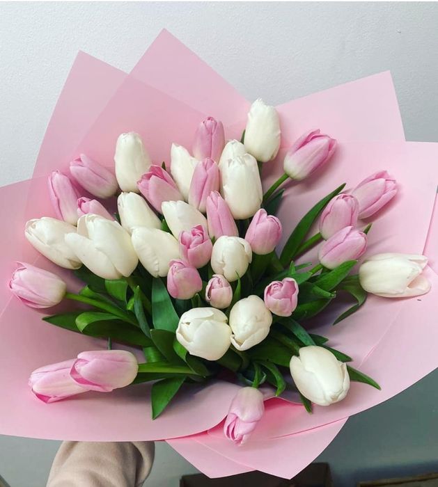Букет 35 тюльпанов (Б-173)