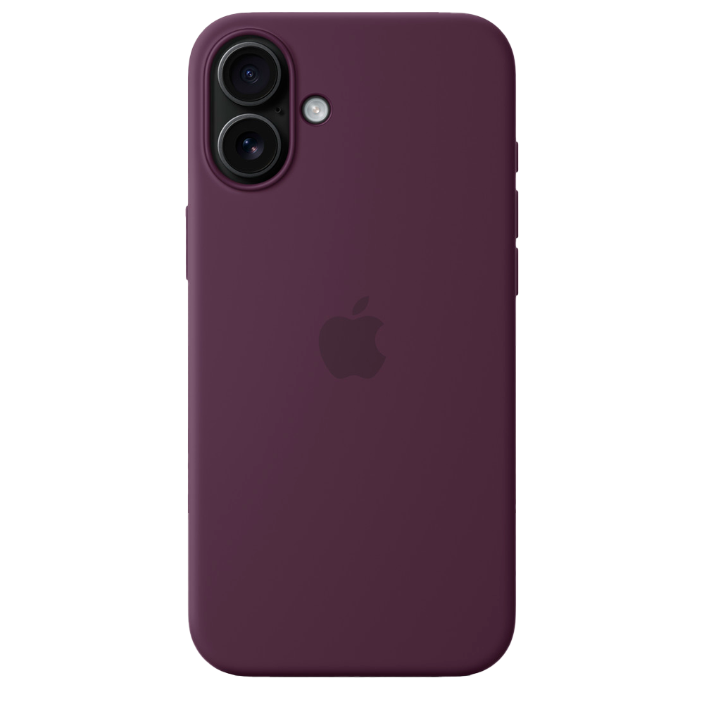 Силиконовый чехол с поддержкой MagSafe Apple Silicone Case для iPhone 16 Plus, Plum (Сливовый)