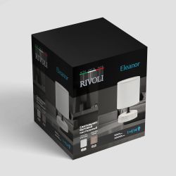 Настольная лампа Rivoli   7070-501 1 * Е14 40 Вт керамика бежевая, белая