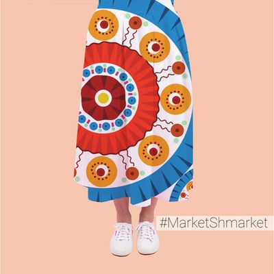 Юбка с принтом 