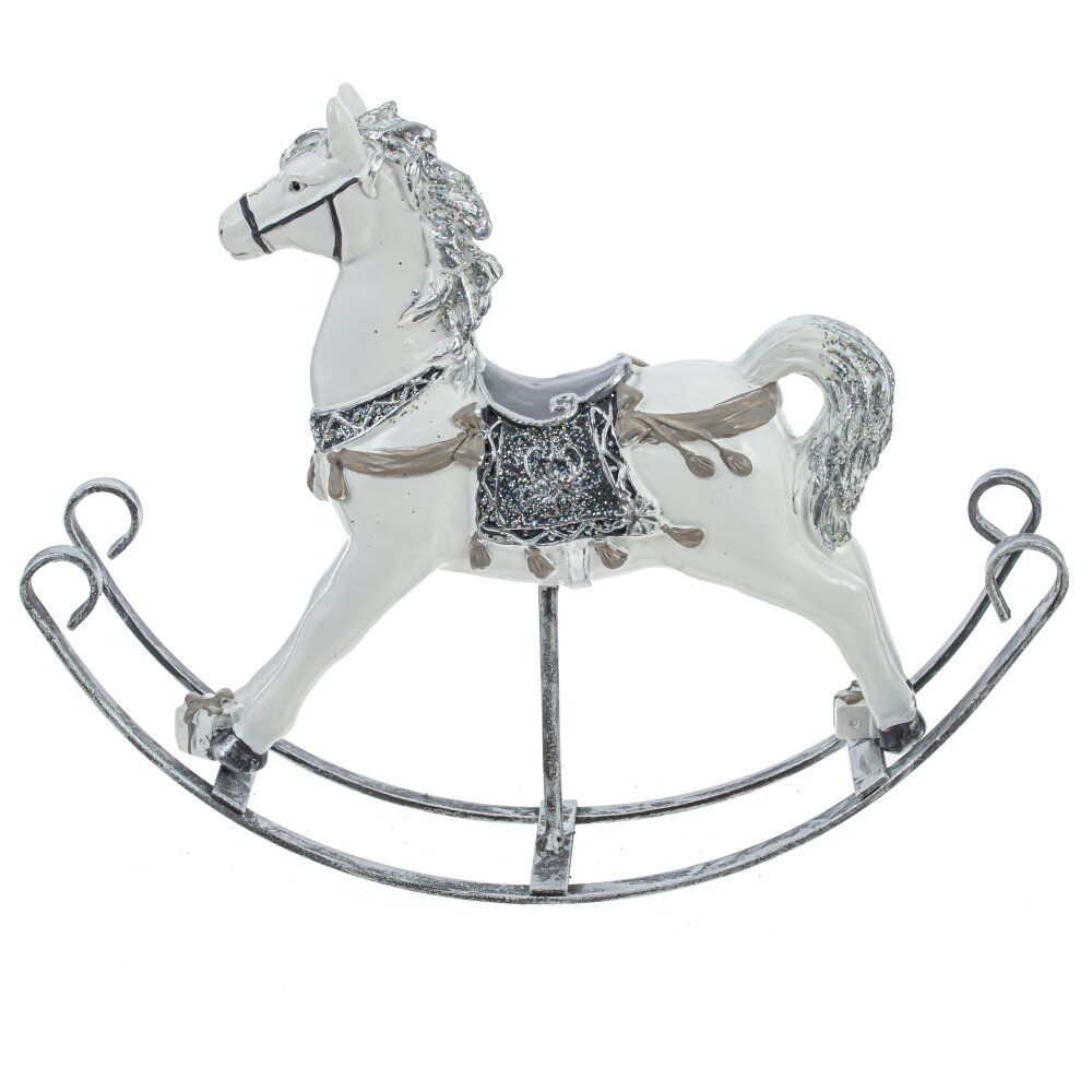 GAEM Фигурка декоративная "Лошадка-качалка", L22 W5 H17 см