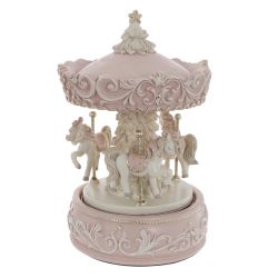 GAEM Фигурка декоративная "Карусель" (муз, движ), L11 W11 H18 см, 2в.