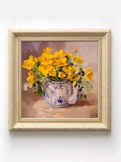 Картина на стену интерьерная на холсте 25*25 см