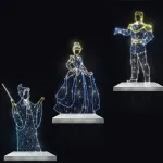 светодиодная фигура - персонаж из сказки Золушка