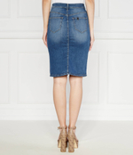 Джинсовая юбка Liu Jo - голубой(UA4197 D4448)