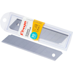 Лезвие сменное сегментированное Комус стальное 18 мм прямоугольное (10 штук в упаковке)