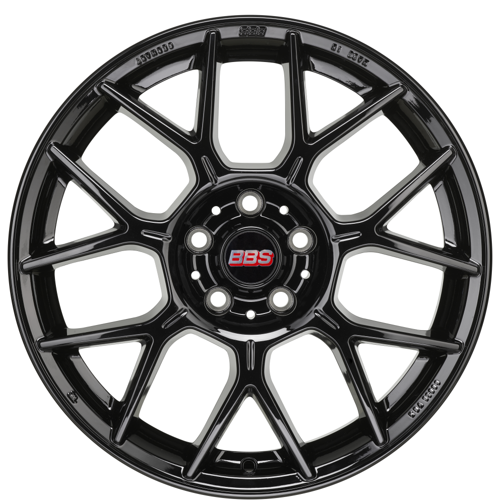 Диск колесный BBS XR 8x18 5x100 ET45 CB70.0 glossy black