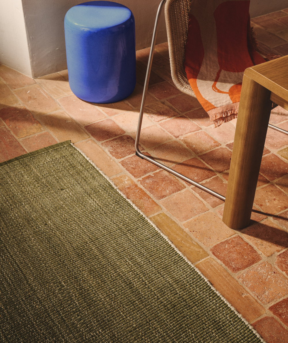 Ковер Tirla зеленого цвета, 100% ПЭТ, 200 x 300 см