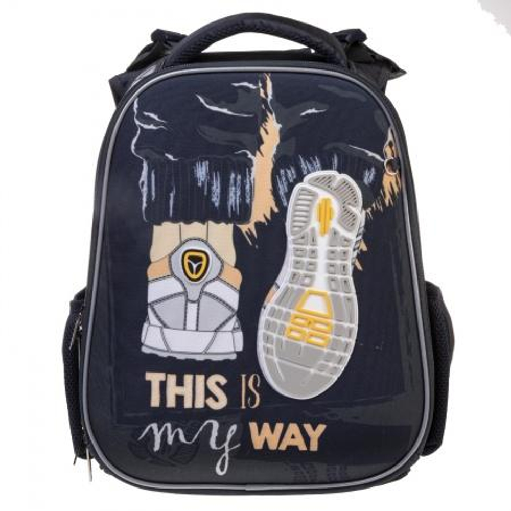 Рюкзак 37x29x17см "Ergonomic. Classic. My way" 2 отд. 2 карм. (Хатбер)