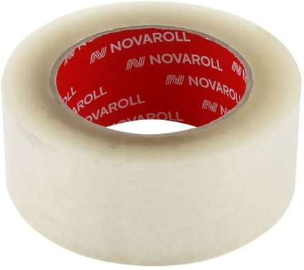 Упаковочная КЛ "NOVA ROLL" 48ммх120м, 40мкм, прозрачный (24шт)