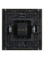 FORTE&PIANO Розетка HDMI FP540 сталь IEK