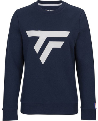 Женская Кофта теннисная Tecnifibre Fleece Sweater W - небесный