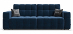 Диван Босс ХО Велюр Монолит синий