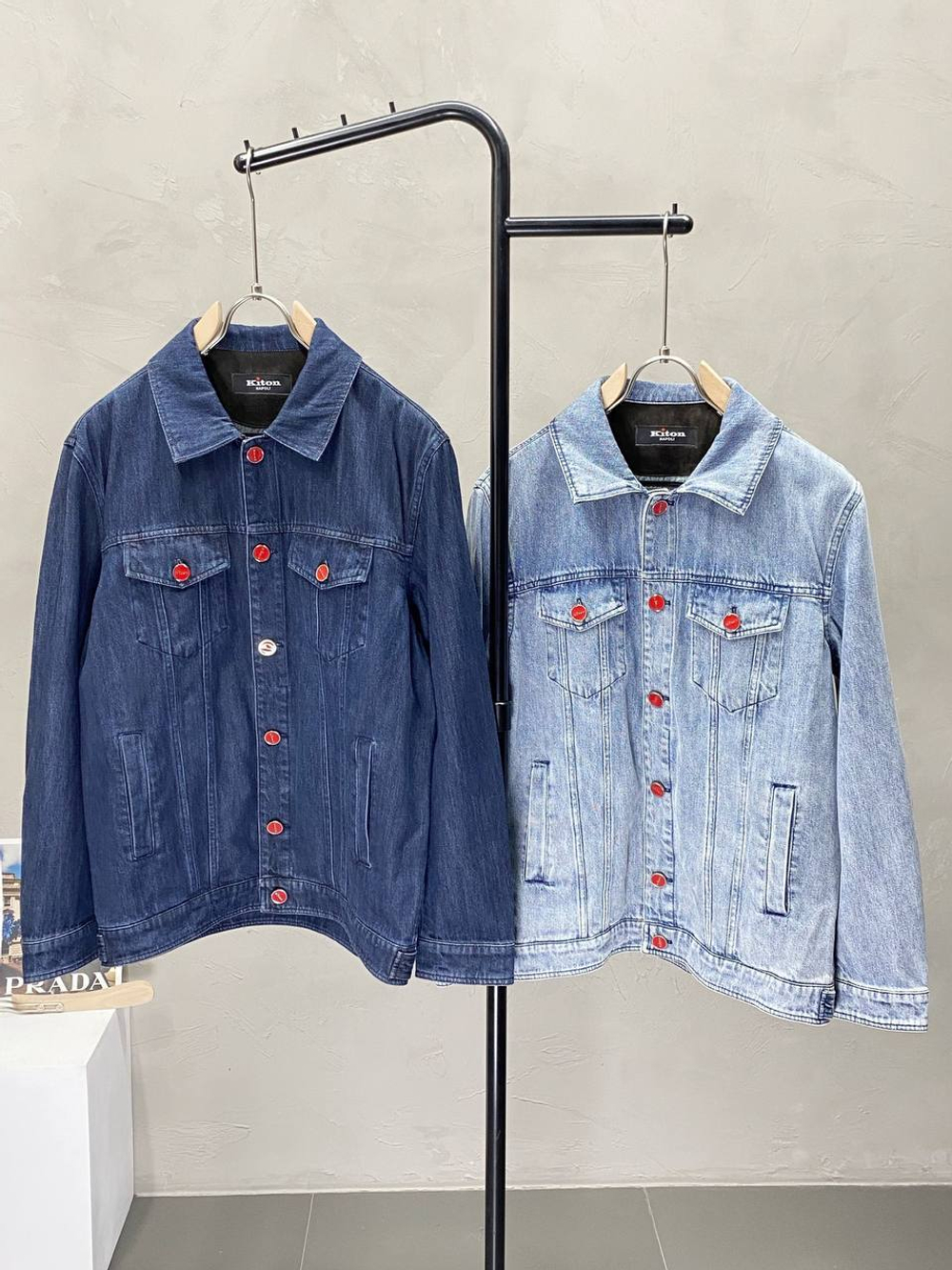 Джинсовая куртка Kiton