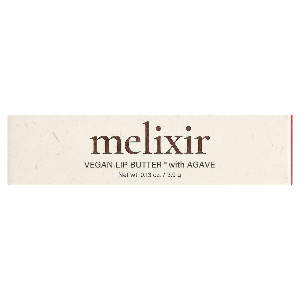 Melixir, Vegan Lip Butter™ с агавой, оттенок 15 грязно-розовый, 3,9 г (0,13 унции)