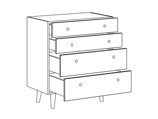 Комод большой Frida 624233