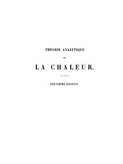 OEuvres De Fourier. Théorie Analytique De La Chaleur. Tome 1 | Gaston Darboux