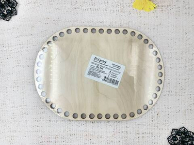 Заготовка для декорирования Панно с перфорацией/донышко, р. 15х21 см