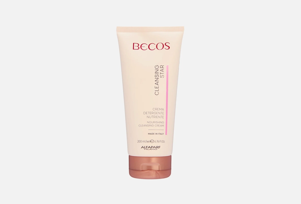 BECOS КРЕМ ДЛЯ ОЧИЩЕНИЯ С МИКРОСФЕРАМИ ЖОЖОБА-NOURISHING CLEANSING CREAMBECOS,200 мл